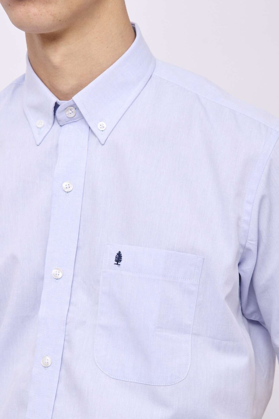 Camisa regular fit de mico oxford