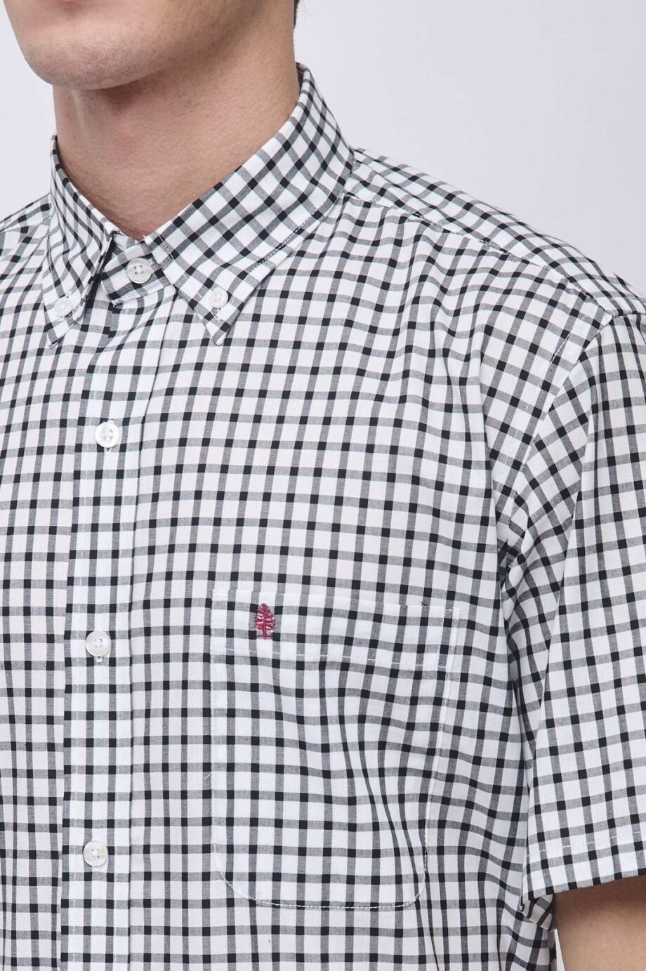 Camisa regular fit a cuadros