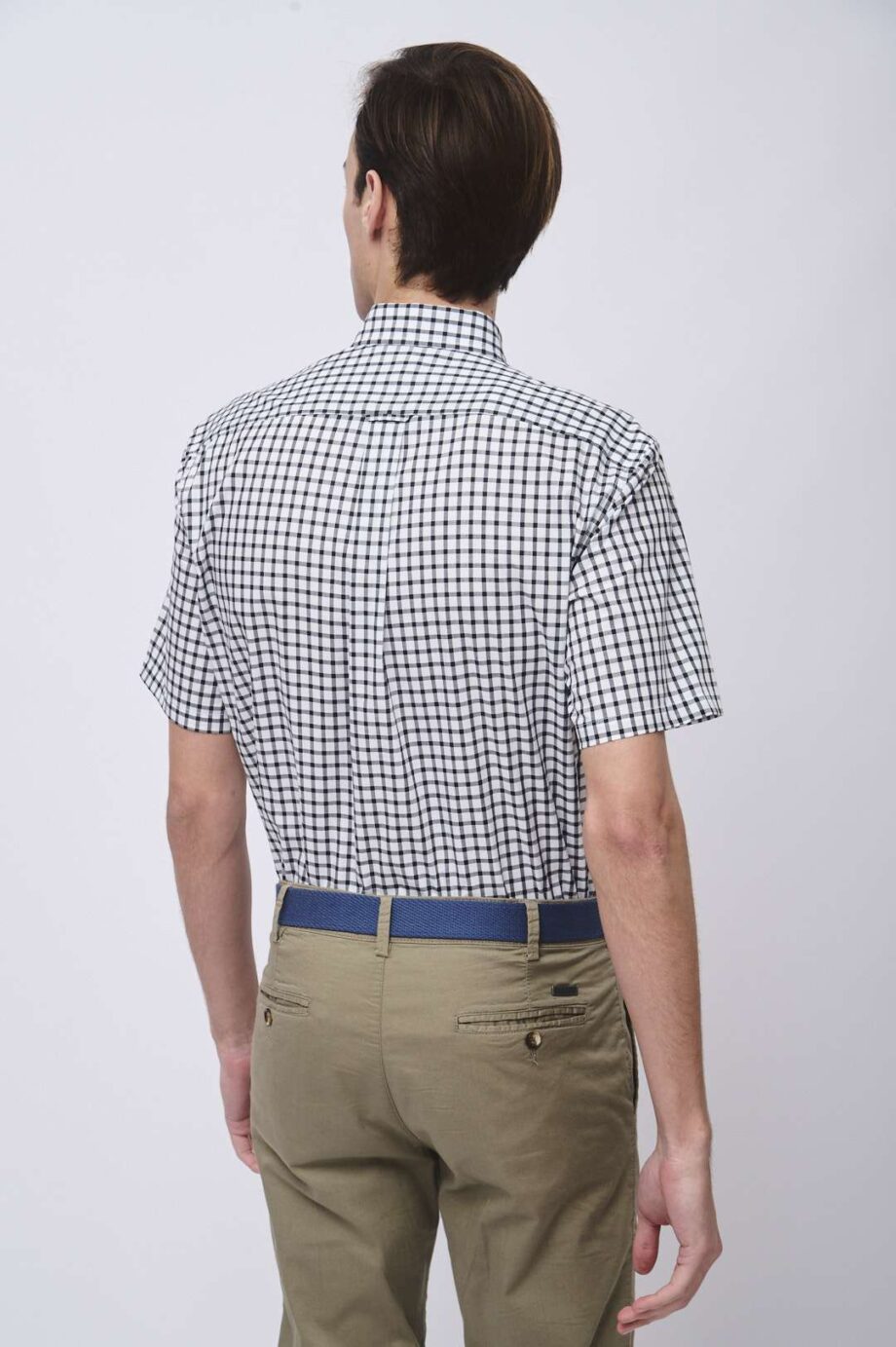 Camisa regular fit a cuadros