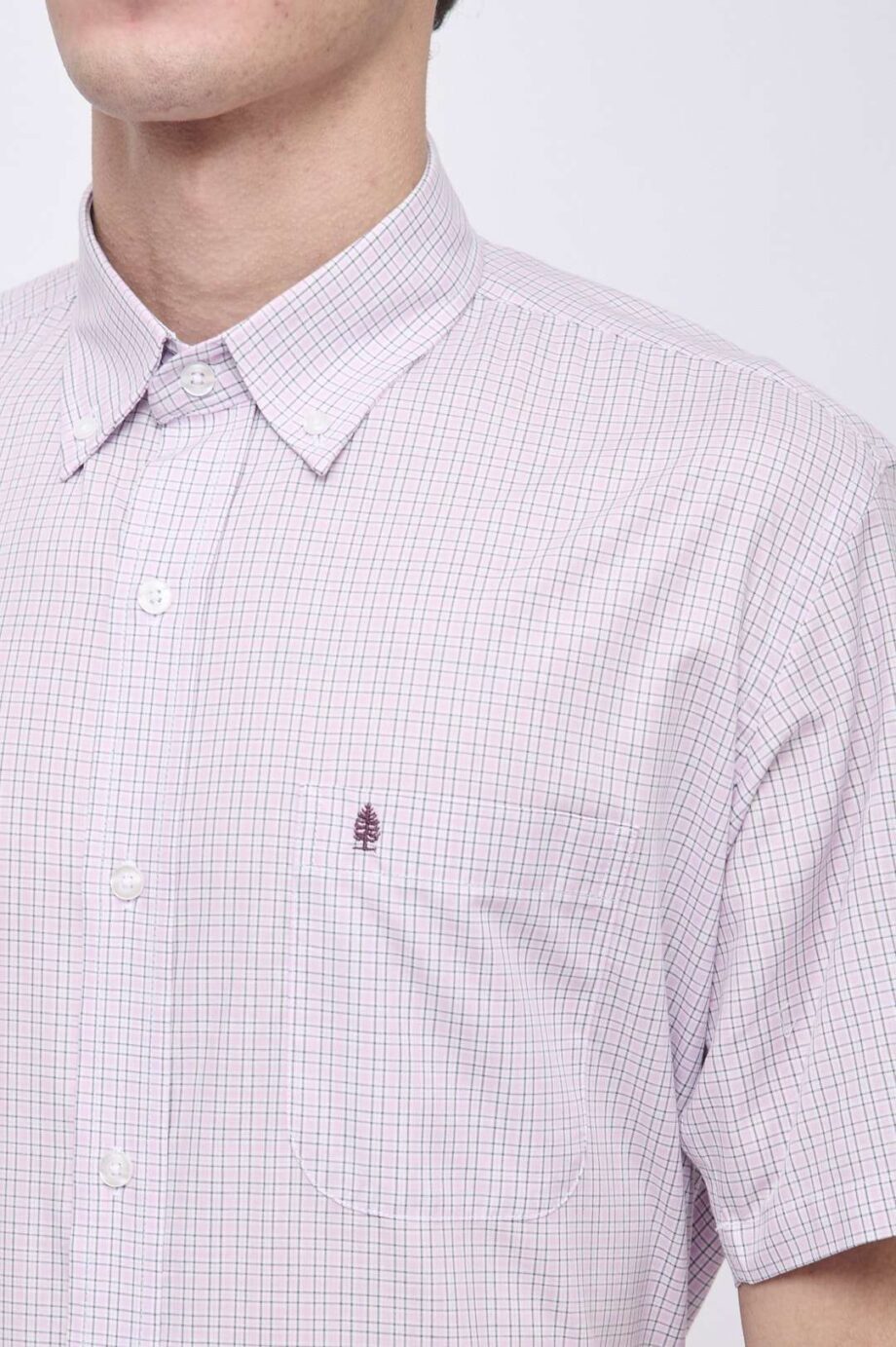 Camisa regular fit a cuadros