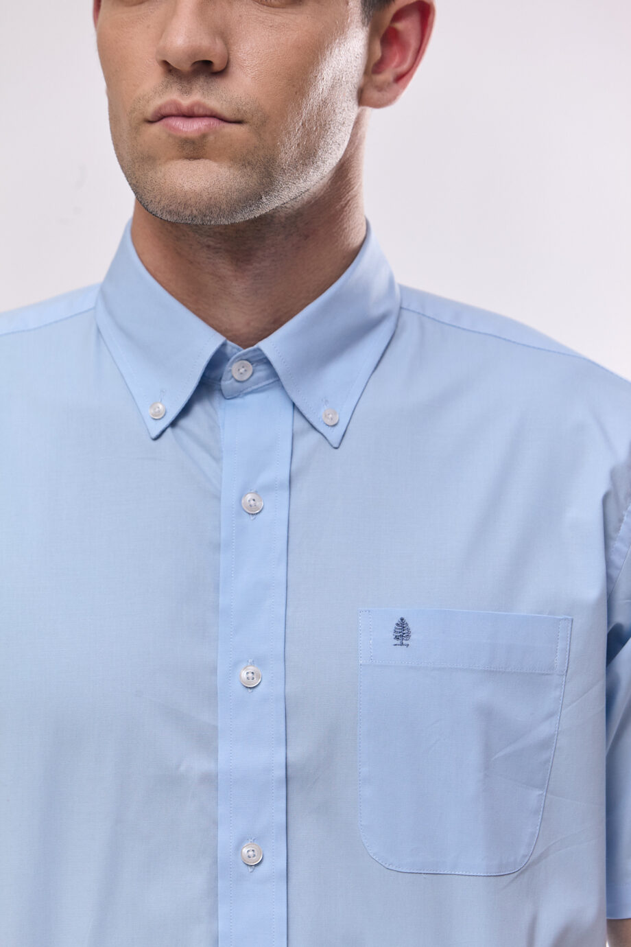 Camisa regular fit lisa