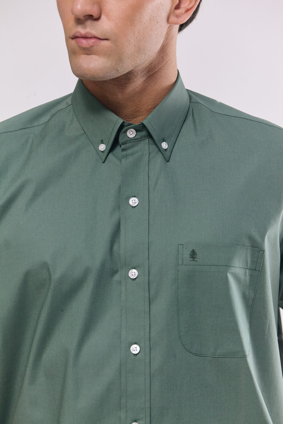 Camisa regular fit lisa
