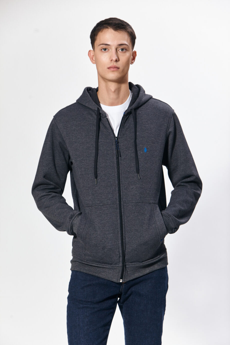 Campera canguro con capucha