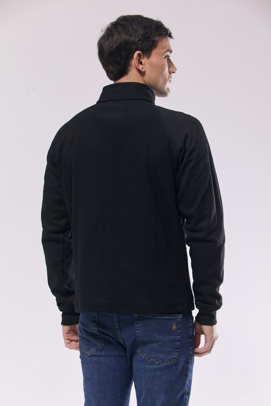 Campera mangas ranglan de frisa