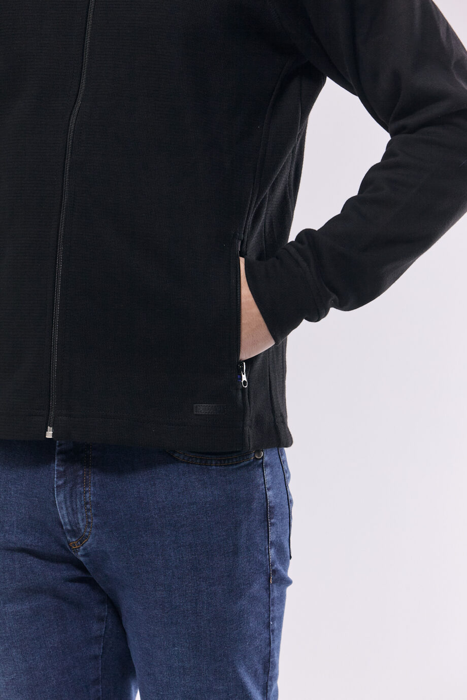Campera mangas ranglan de frisa