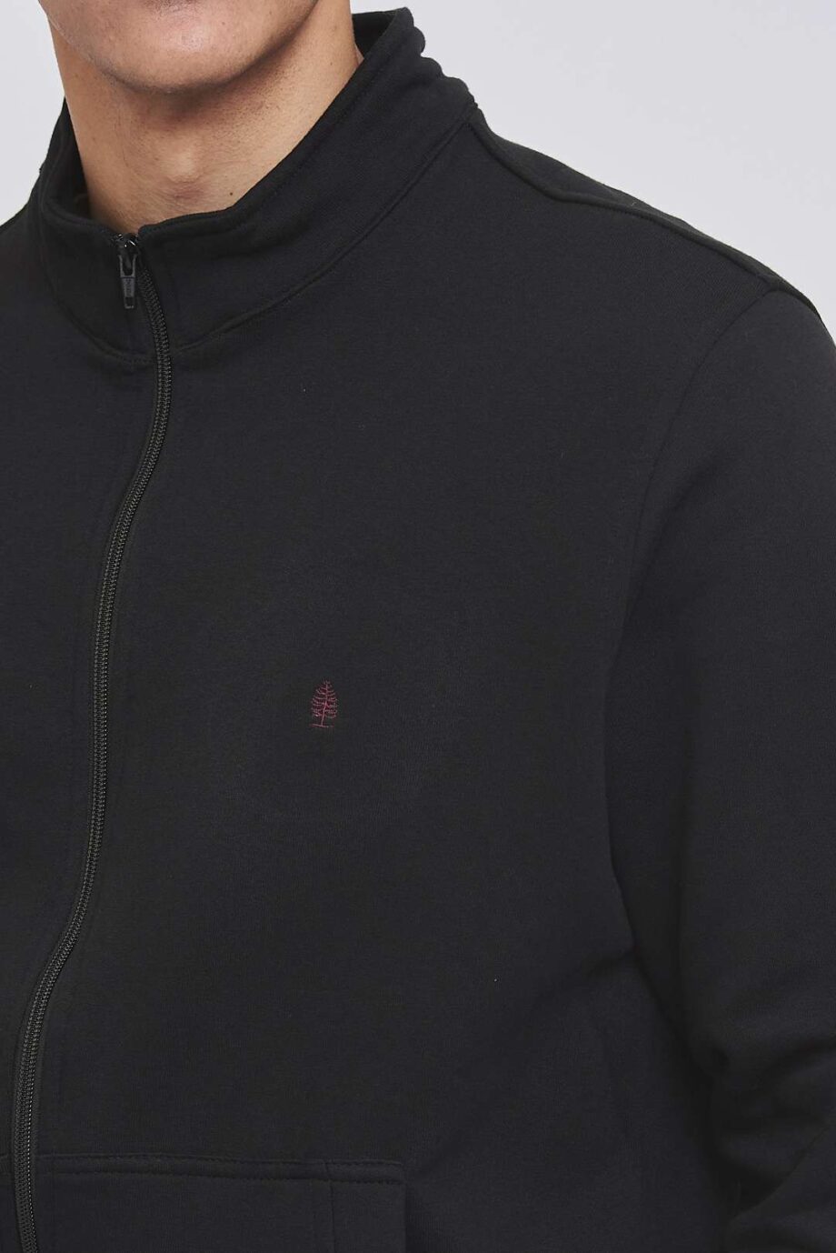 Buzo campera con bolsillo frisa invisible peinada