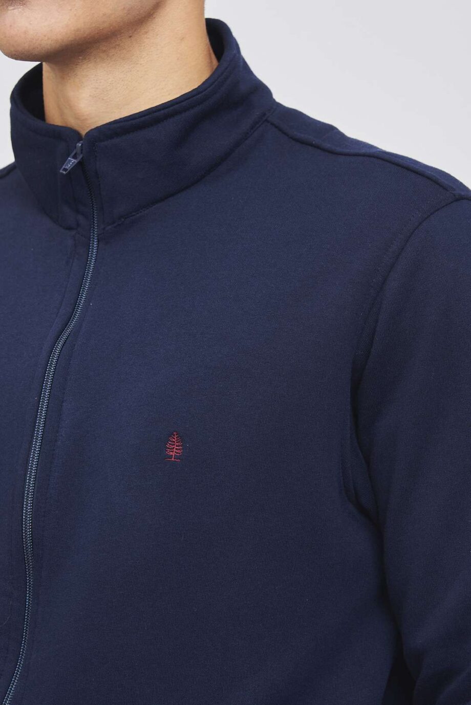 Buzo campera con bolsillo frisa invisible peinada