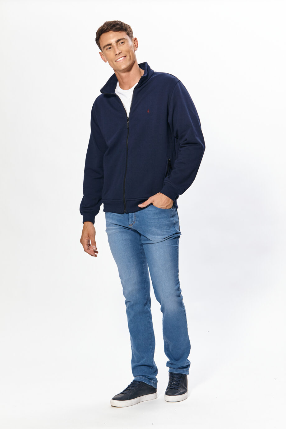 Campera basica de frisa