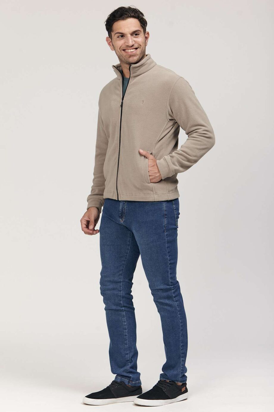 Campera básica de polar soft