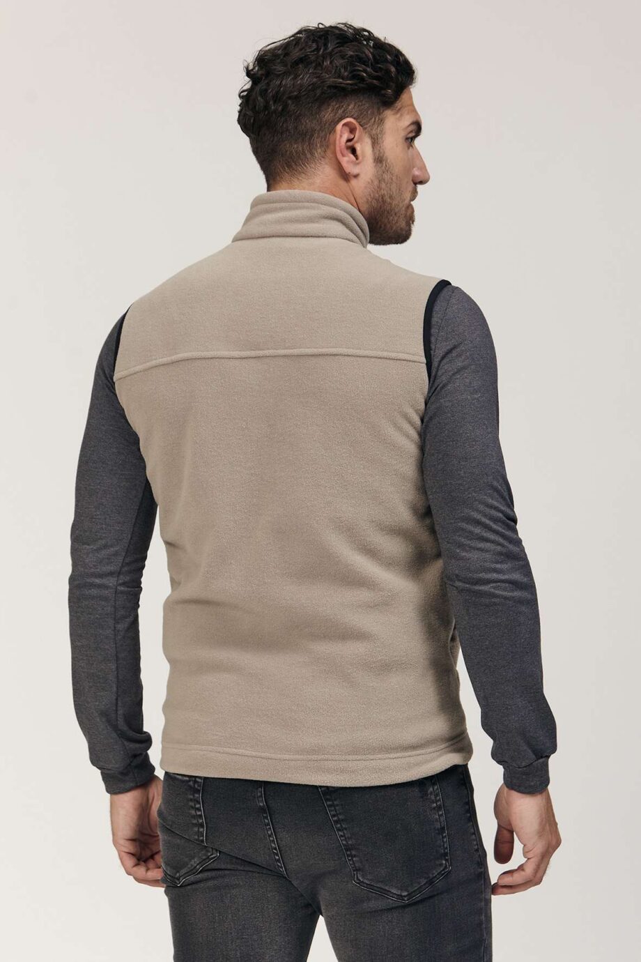 Chaleco básico de polar soft