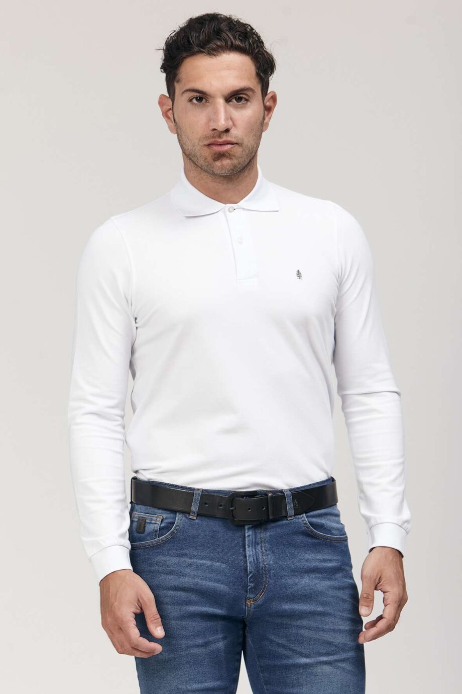 Polo lisa de piqué
