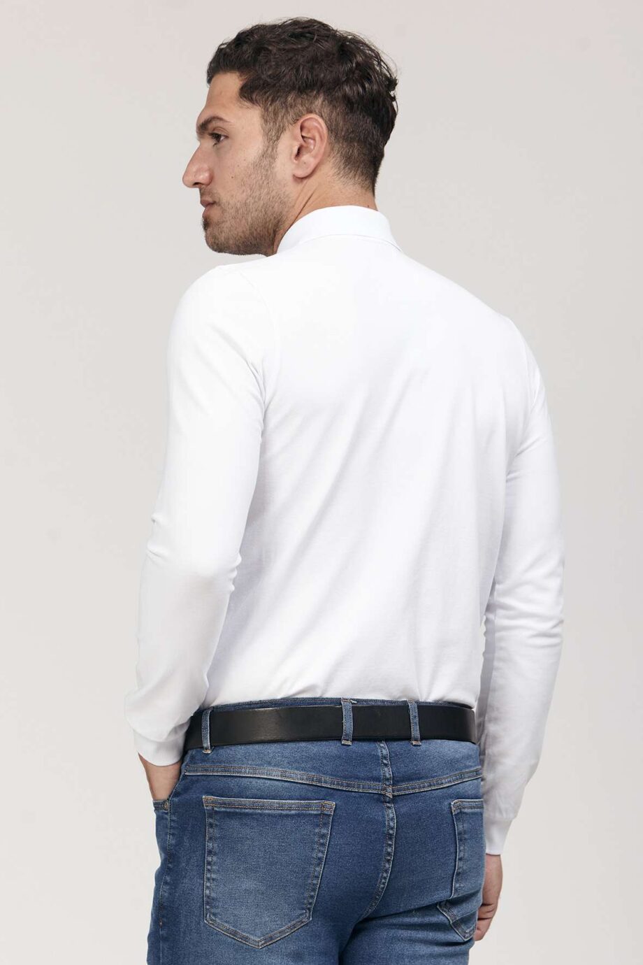 Polo lisa de piqué