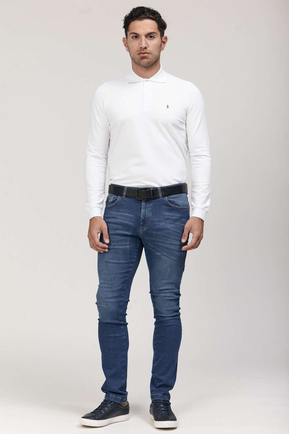 Polo lisa de piqué