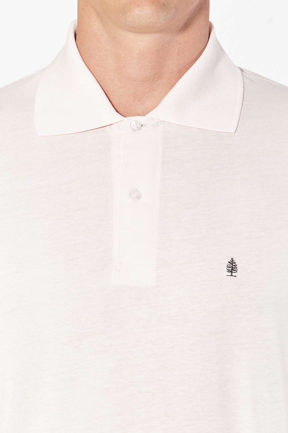 Polo lisa	de jersey peruano