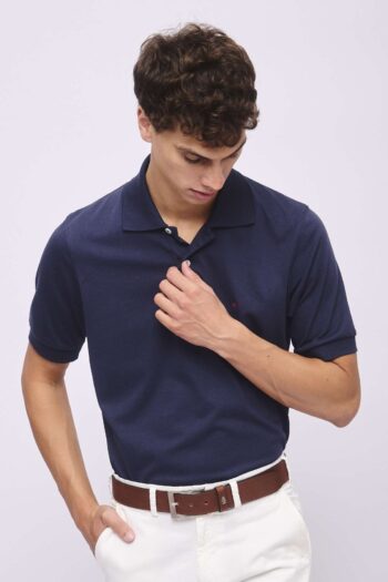 Polo lisa	de jersey peruano