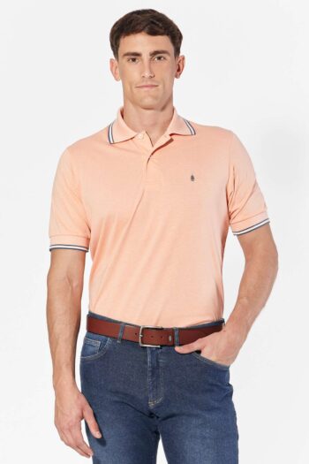 Polo de jersey con 3 vivos
