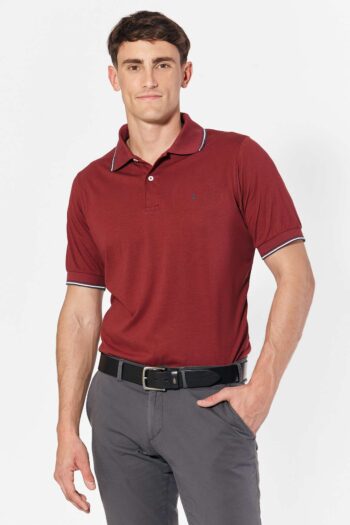 Polo de jersey con 3 vivos