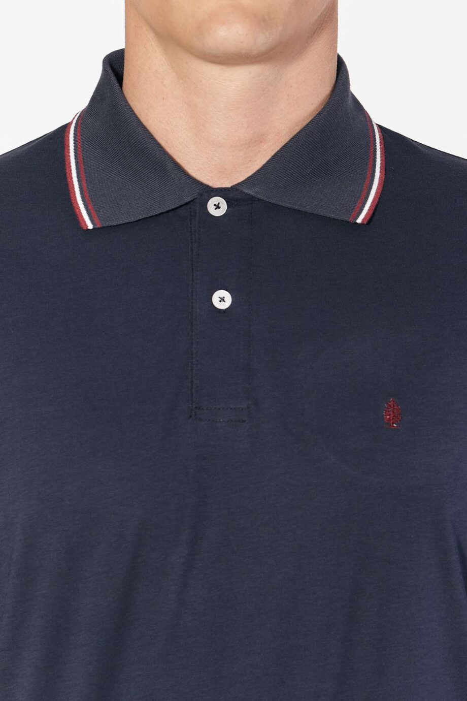 Polo de jersey con 3 vivos