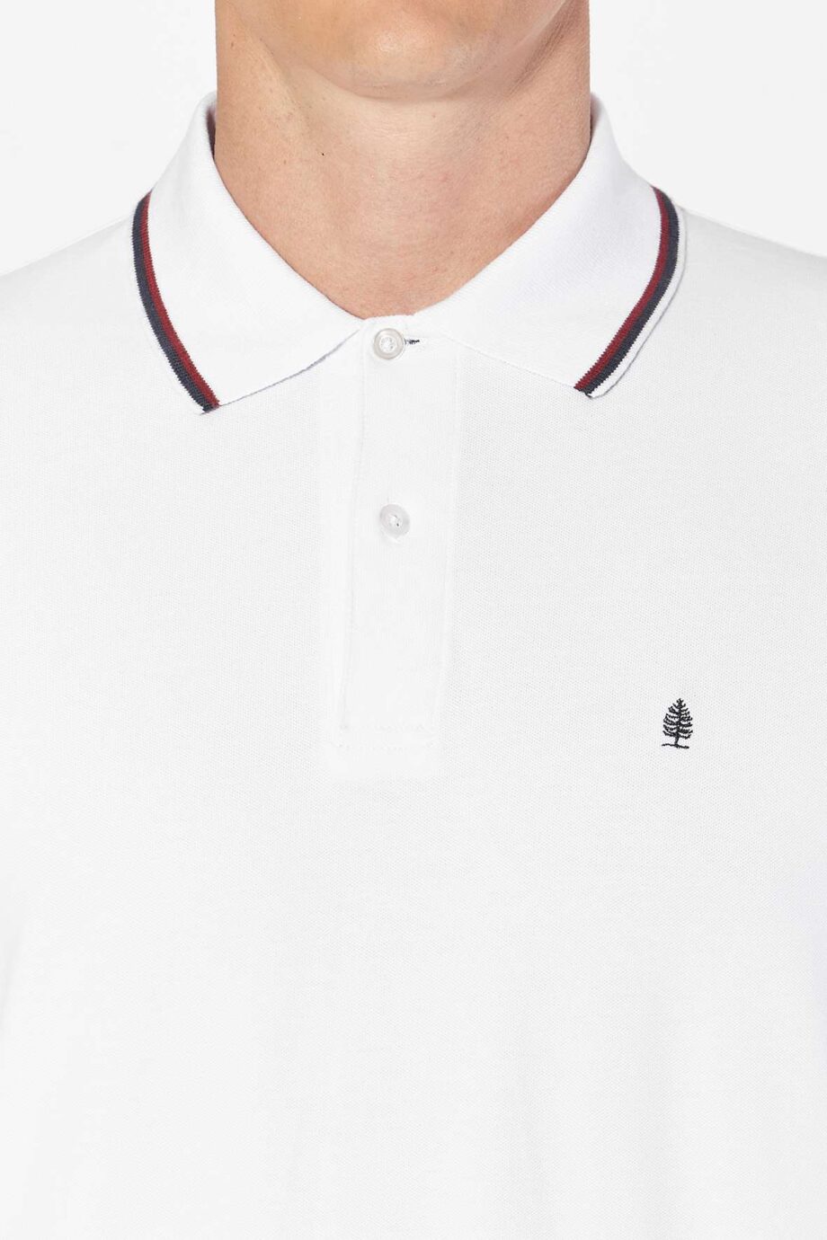 Polo de piqué con 2 vivos