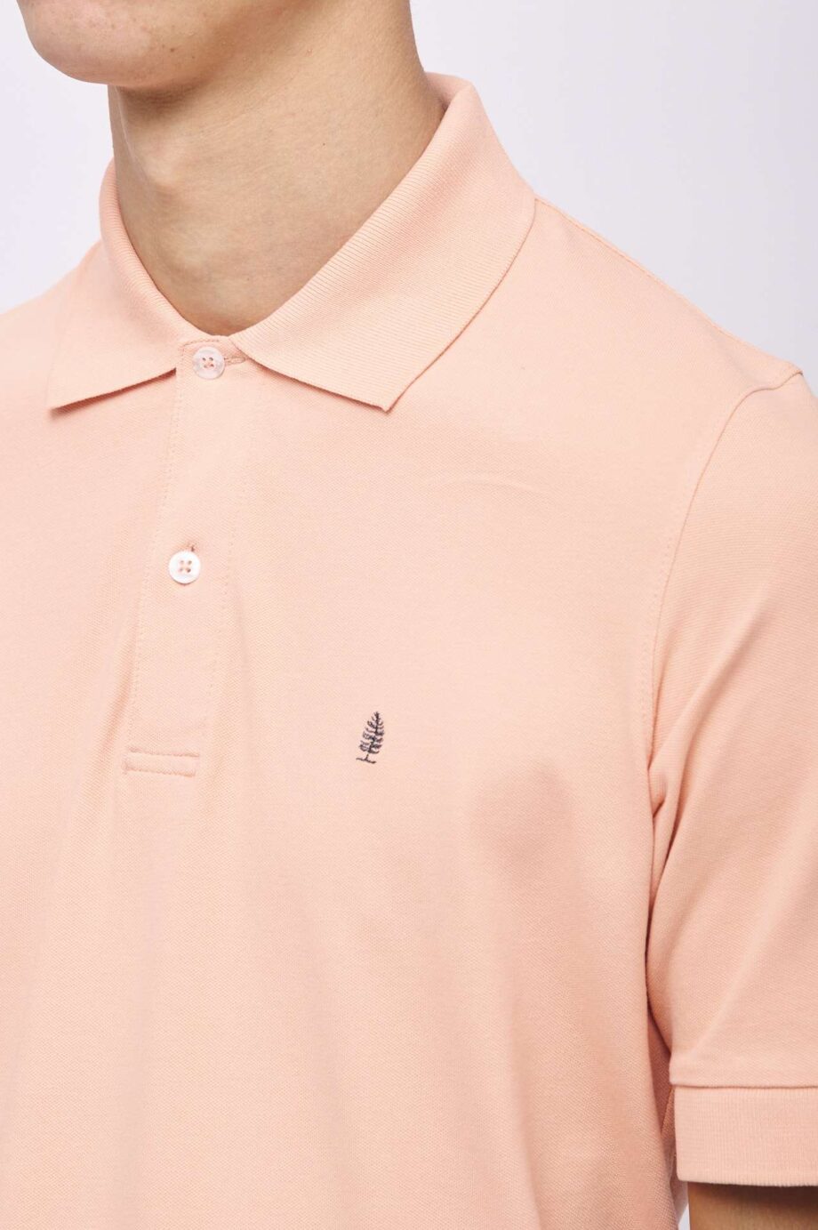 Polo lisa de piqué pima peruano