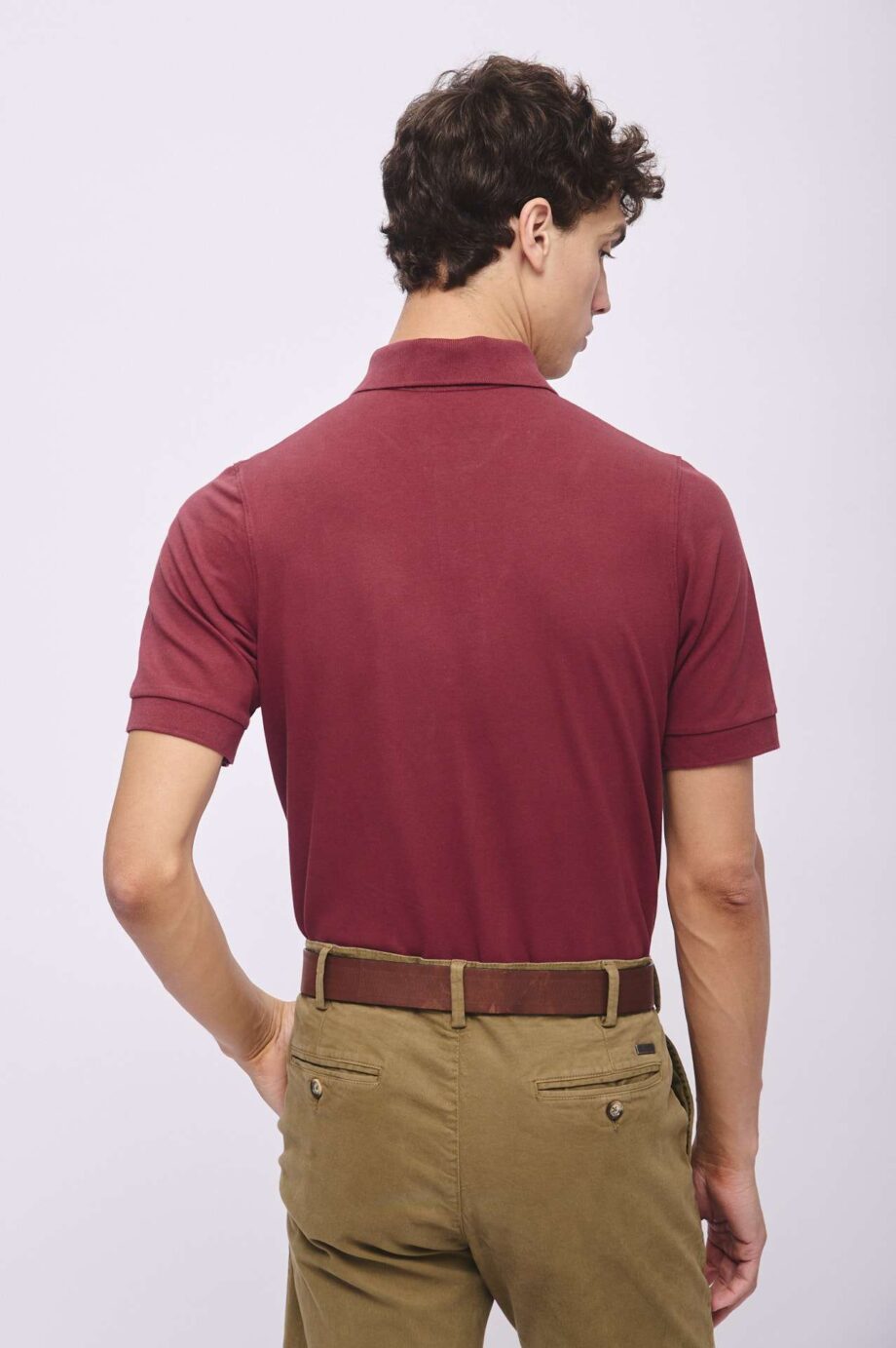 Polo de piqué lisa