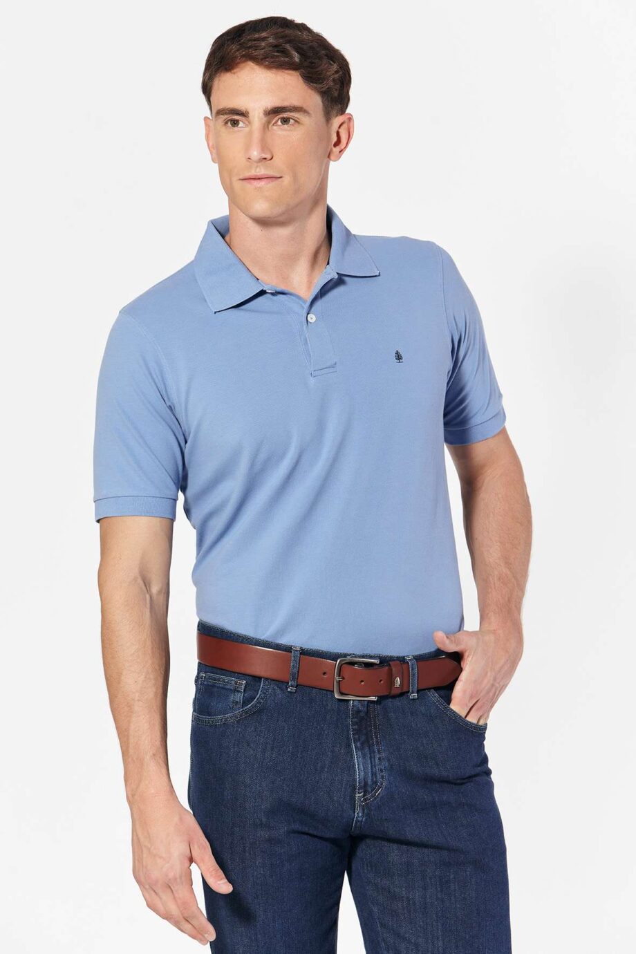 Polo de piqué lisa
