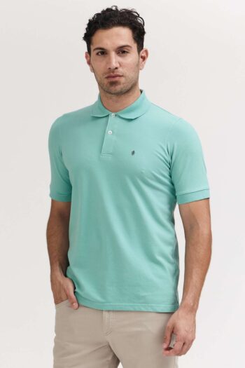 Polo lisa de piqué pima peruano