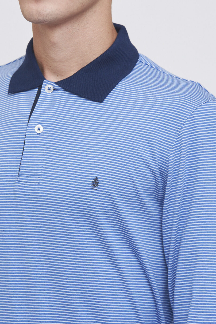 Polo rayada de jersey