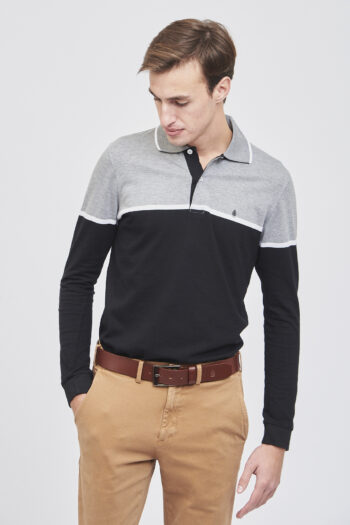 Polo rayada de jersey