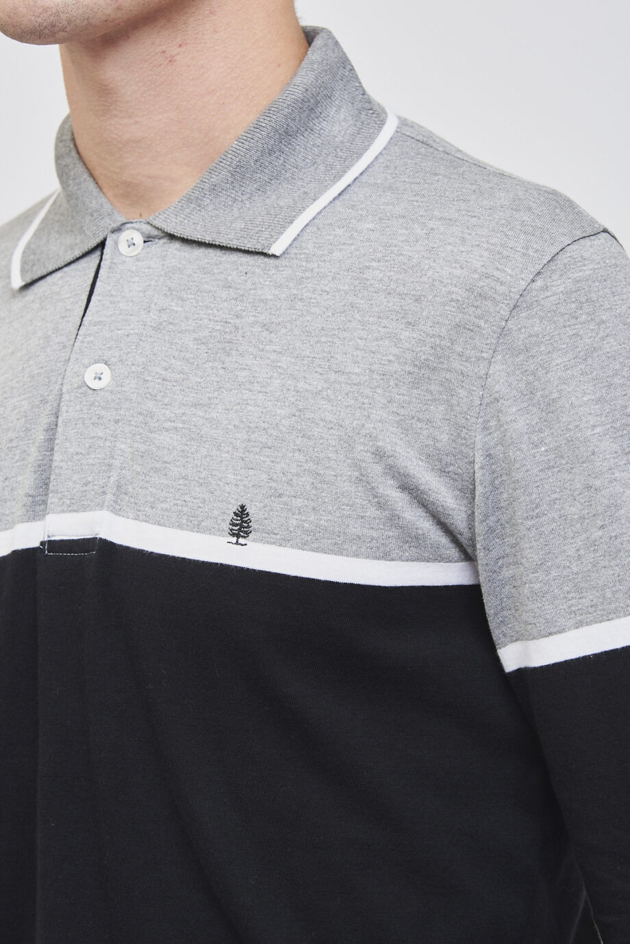 Polo rayada de jersey