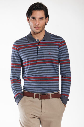 Polo rayada de jersey