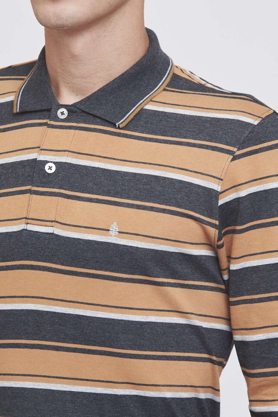 Polo rayada de jersey