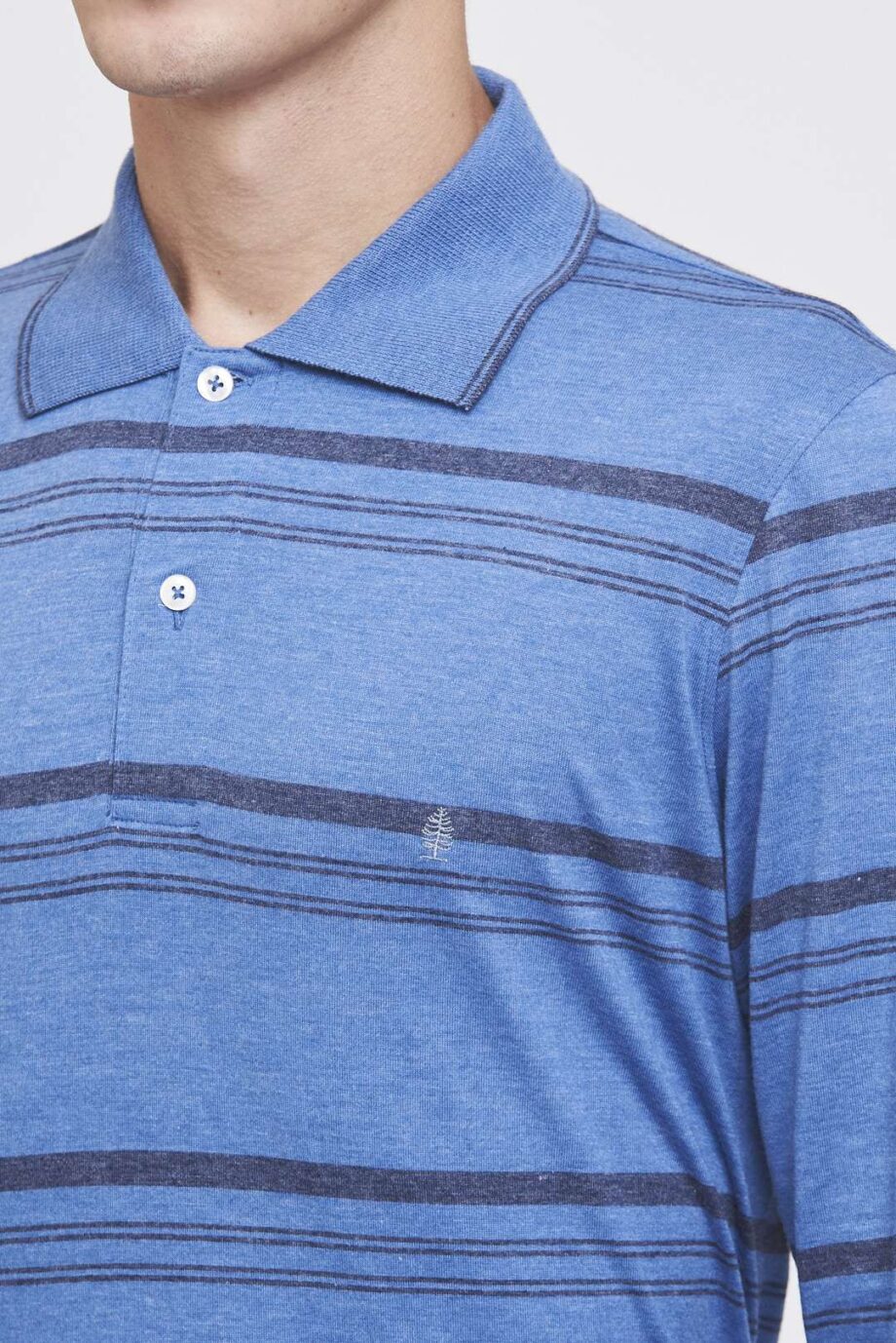 Polo rayada de jersey