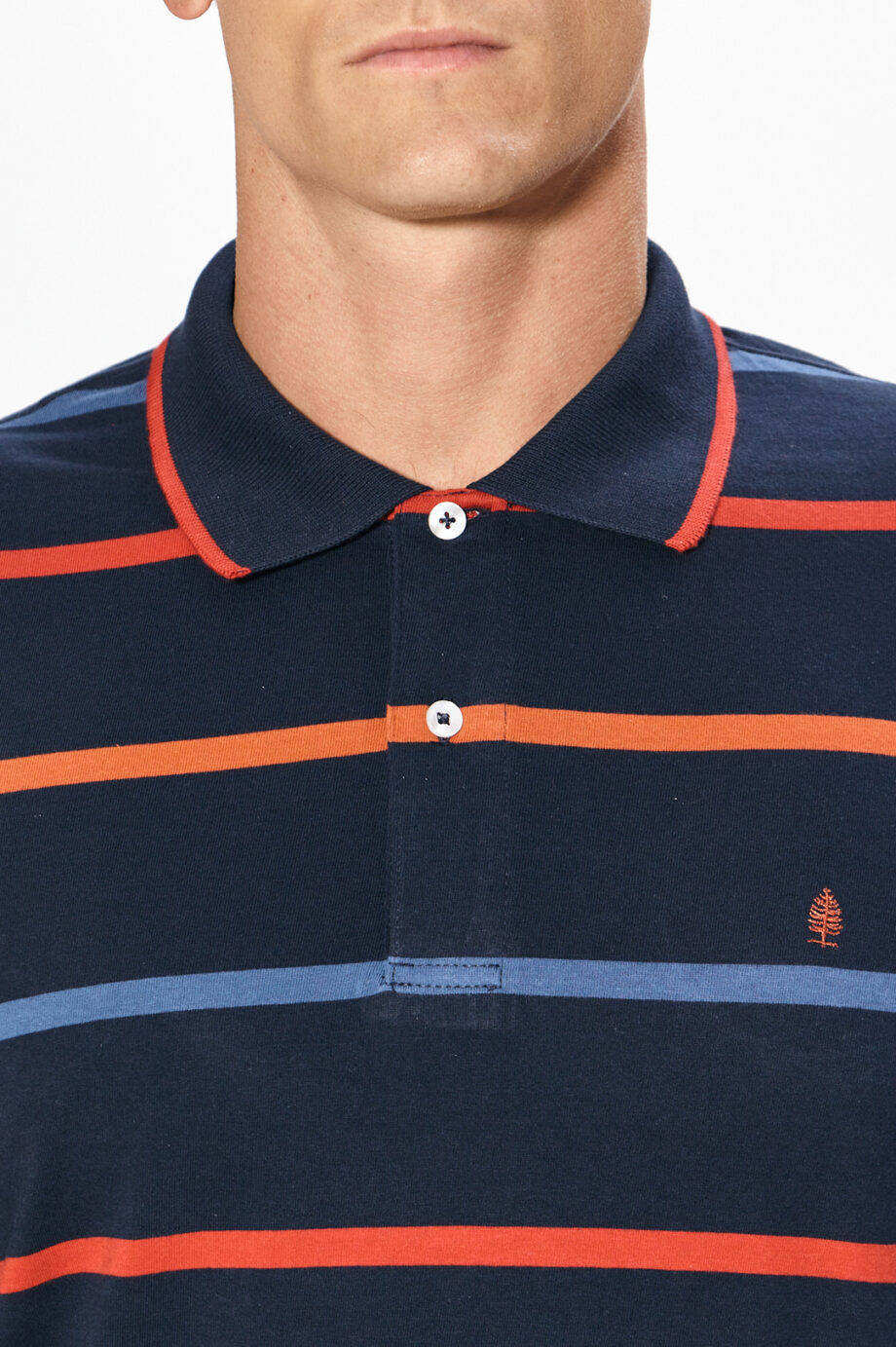 Polo rayada de jersey