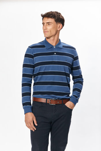 Polo rayada de jersey
