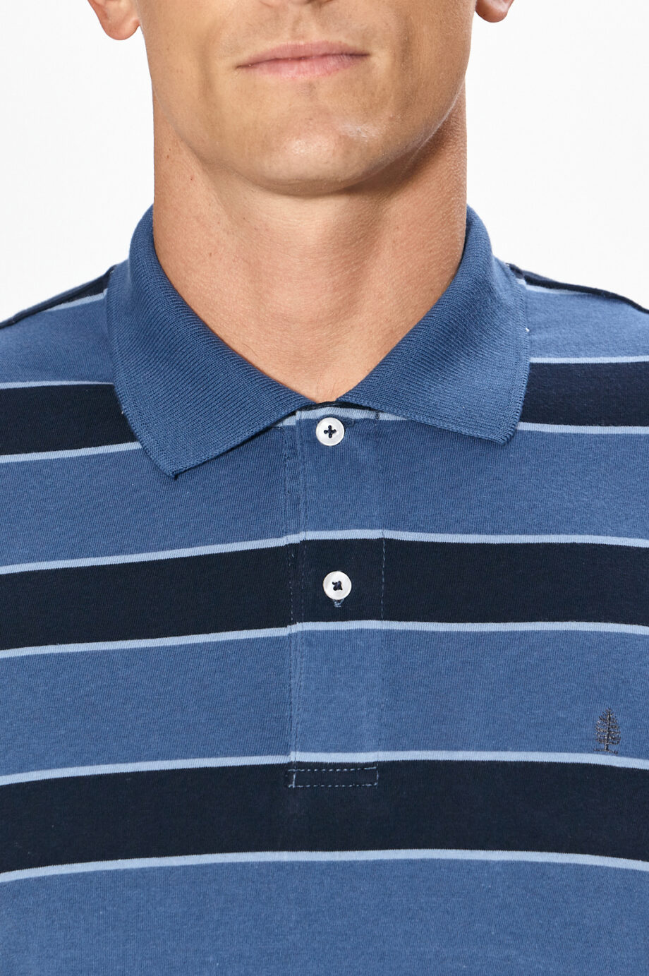 Polo rayada de jersey