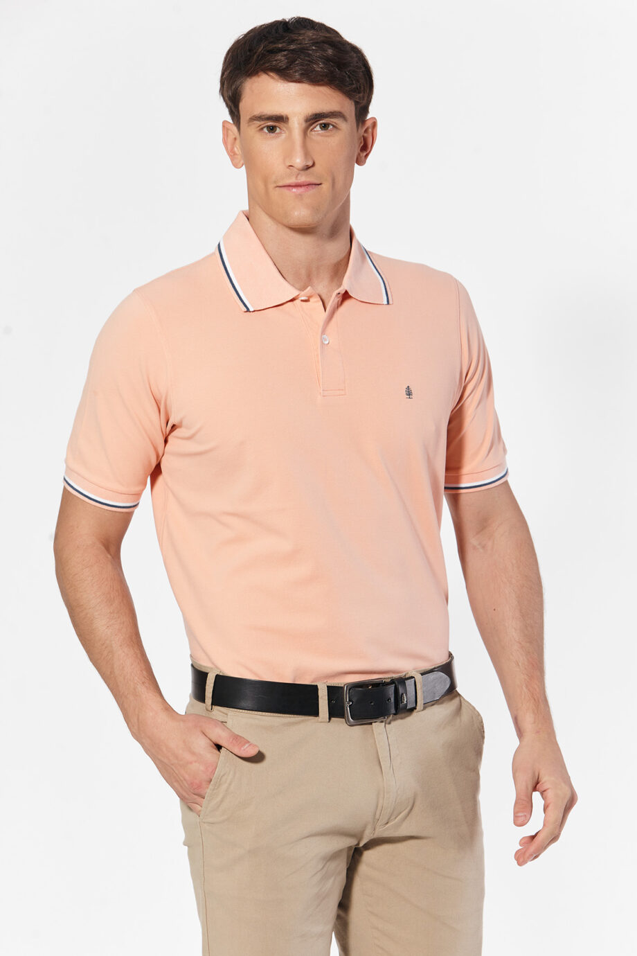 Polo lisa de piqué