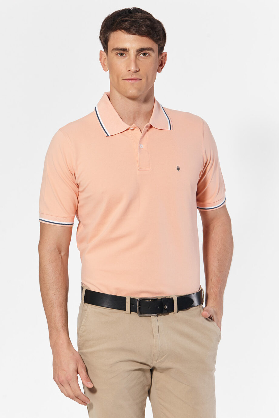 Polo lisa de piqué