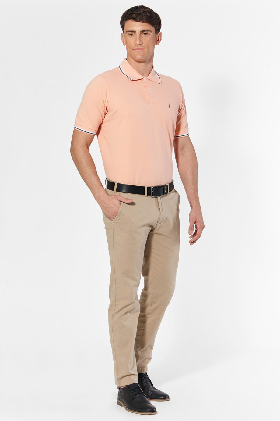 Polo lisa de piqué