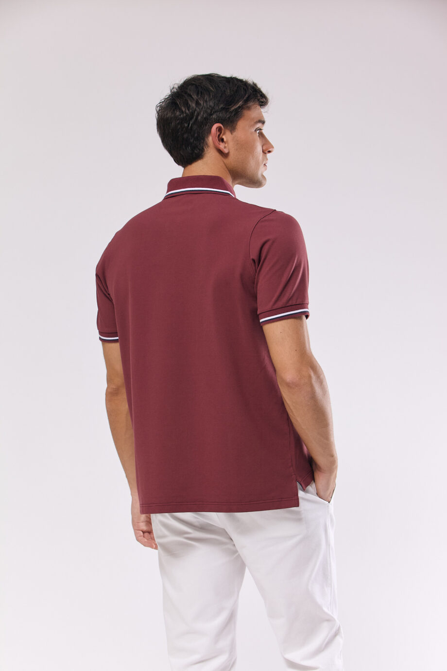 Polo lisa de piqué