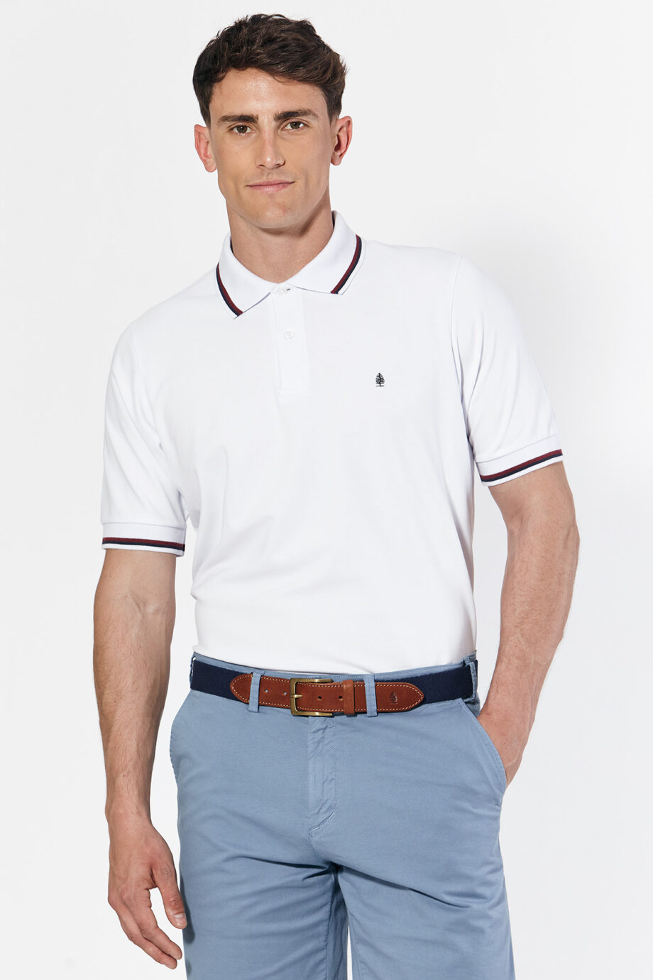 Polo lisa de piqué