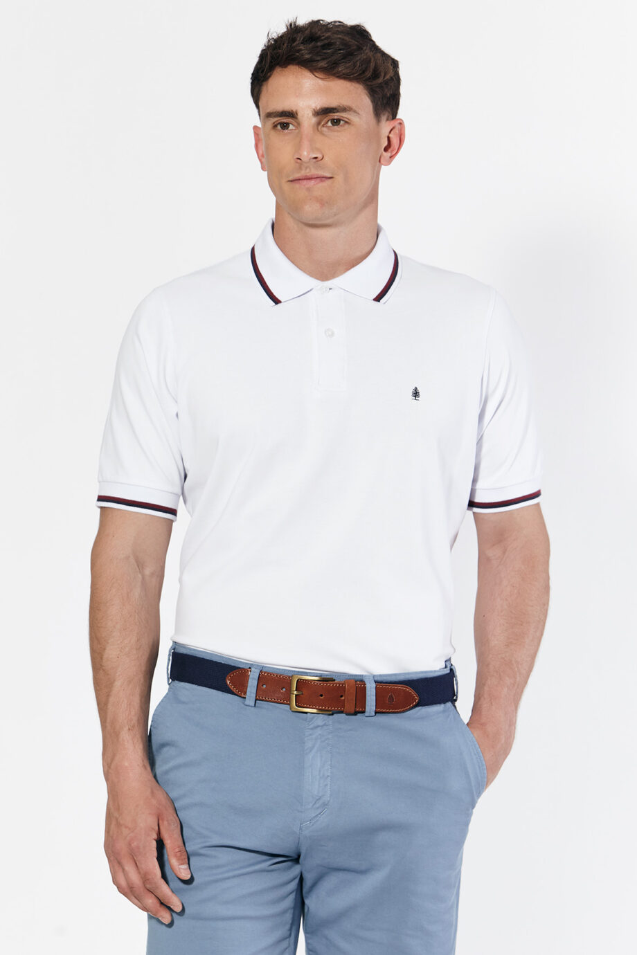 Polo lisa de piqué