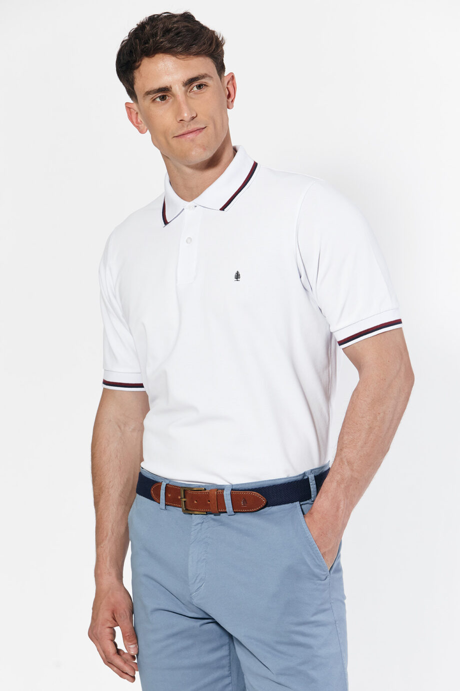 Polo lisa de piqué