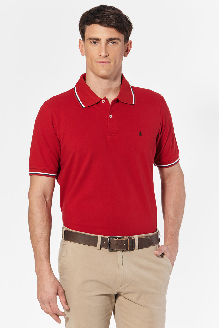 Polo lisa de piqué