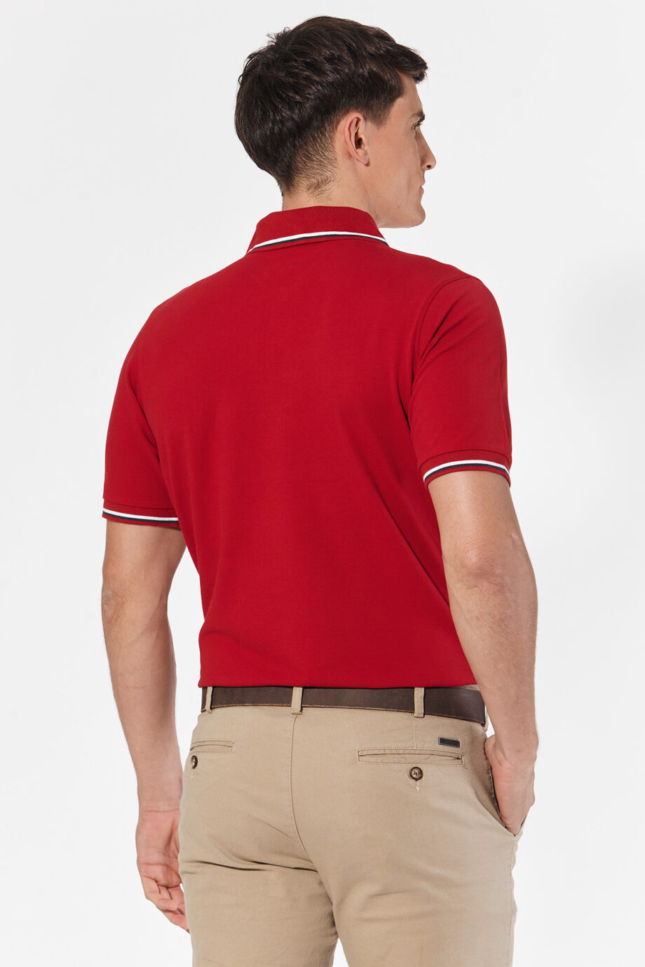 Polo lisa de piqué
