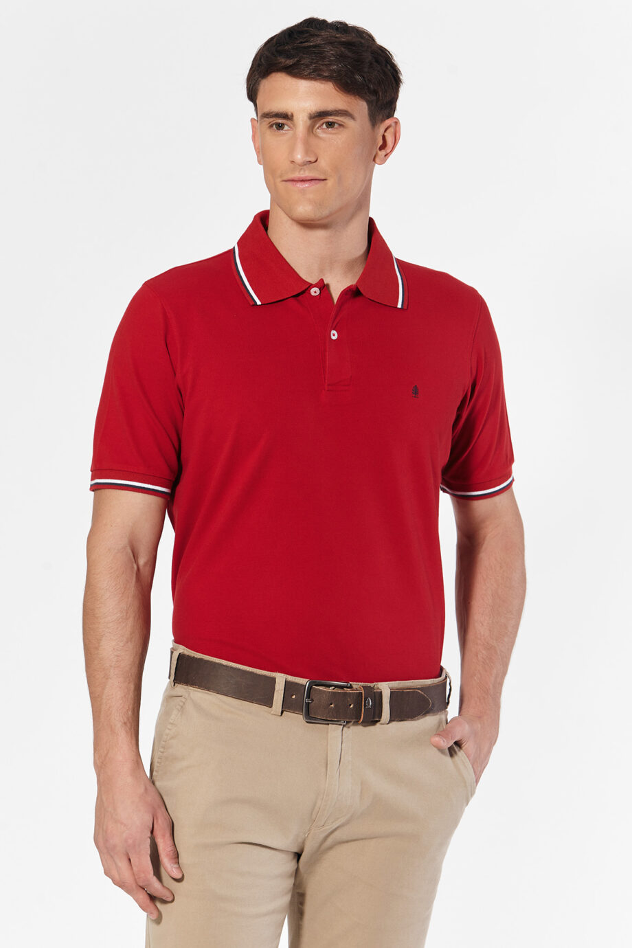 Polo lisa de piqué