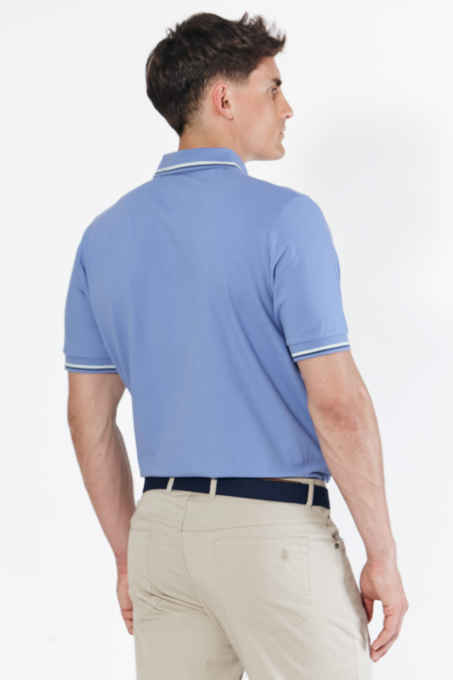 Polo lisa de piqué