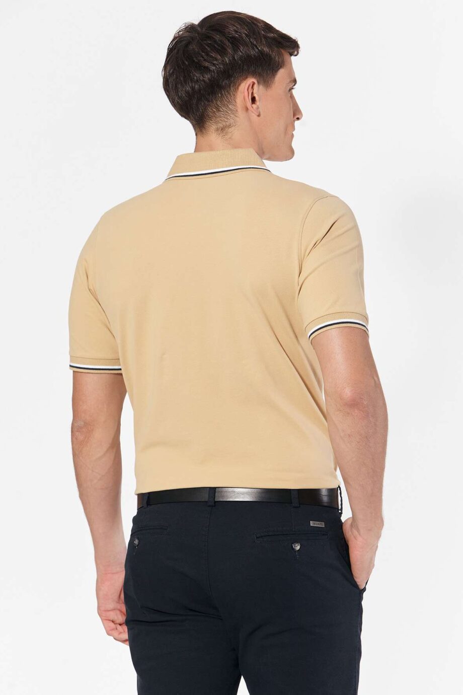 Polo lisa de piqué