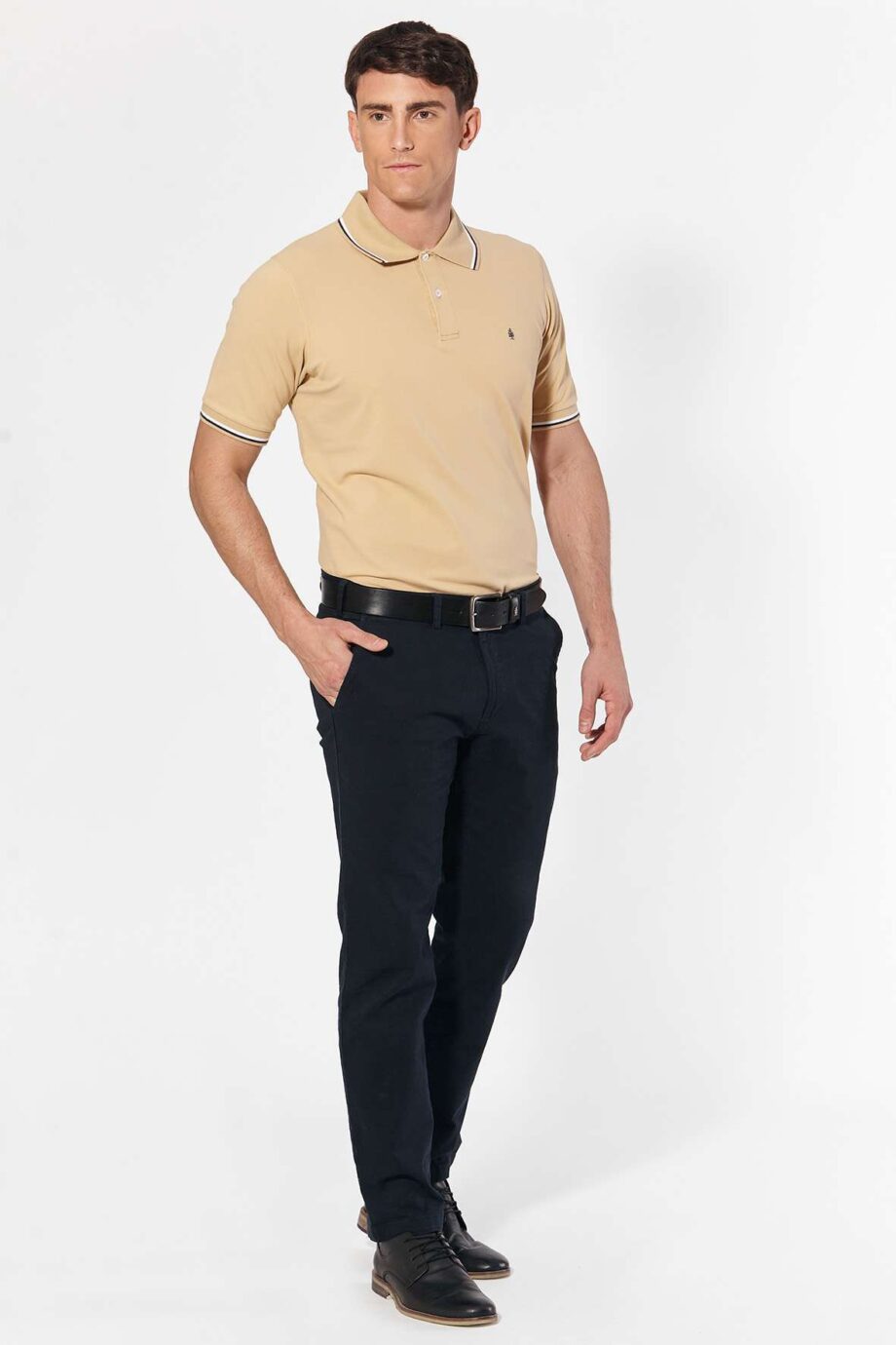 Polo lisa de piqué