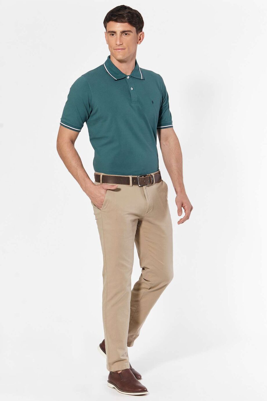 Polo lisa de piqué